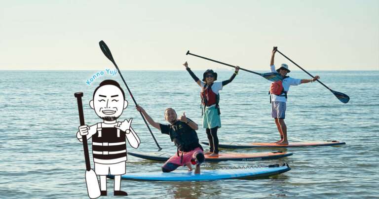 ローカルガイド.今野さん（SUP)