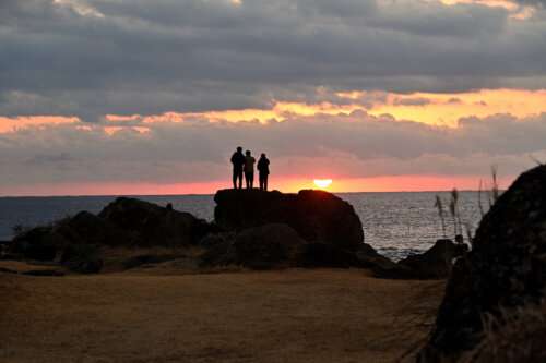 白浜野島崎の日の出