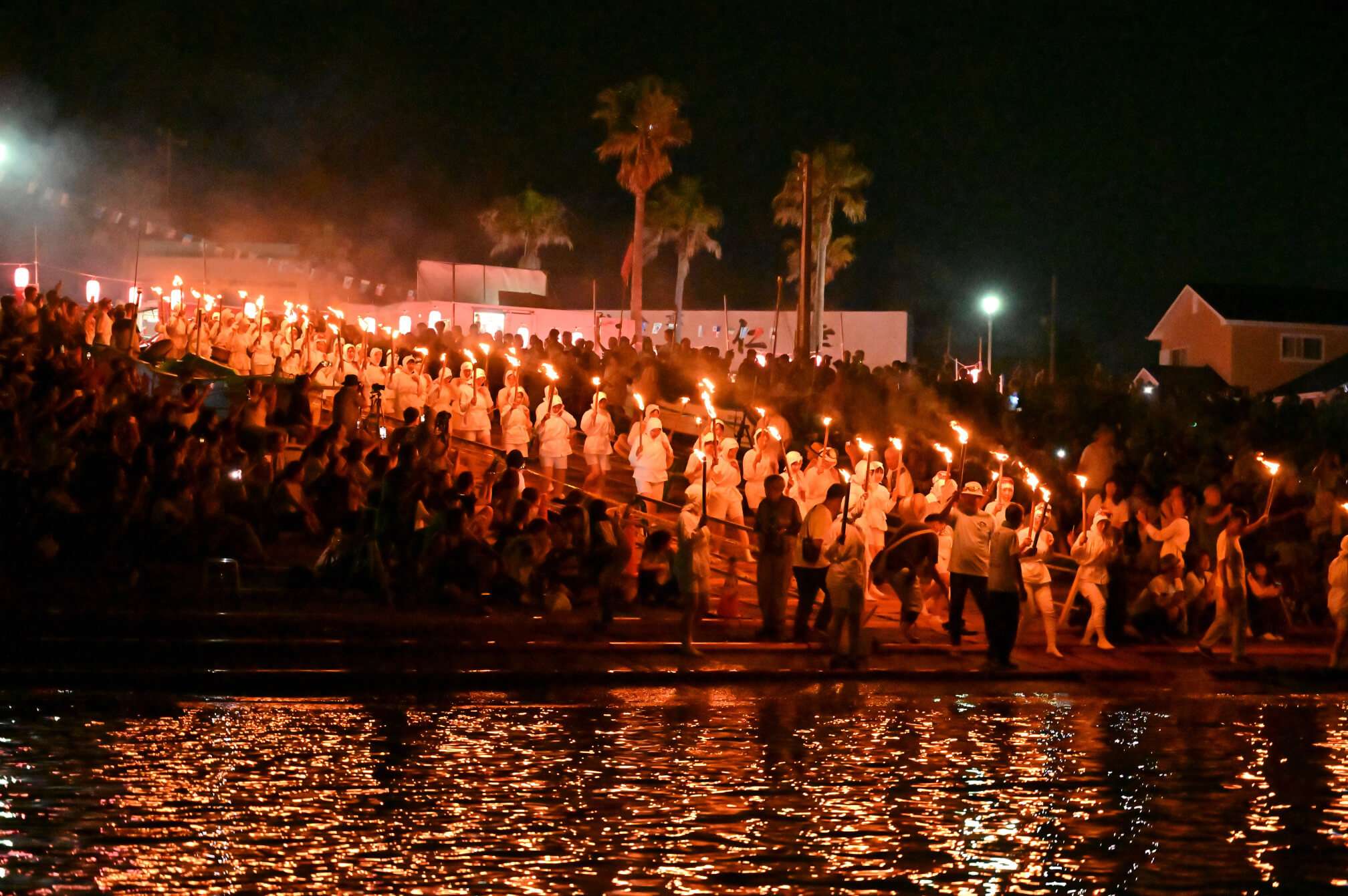 ★個展出品作品　★海女祭り / 南房総市白浜町　村山ヒデカズ 南房総それぞれの四季』 海女祭り Woman shell diver Festival / 南