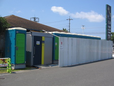 ７月２７日から仮設トイレ運用開始致します。