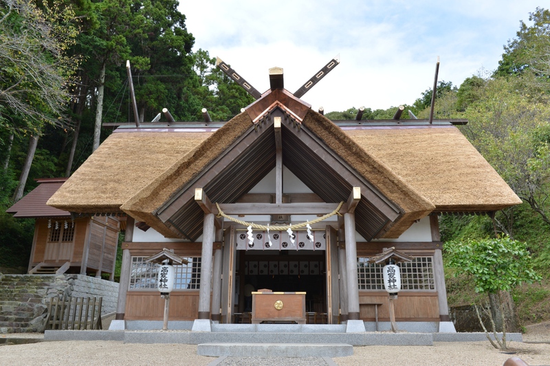 高家神社の拝殿