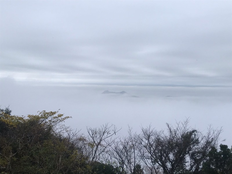 雲海と富山